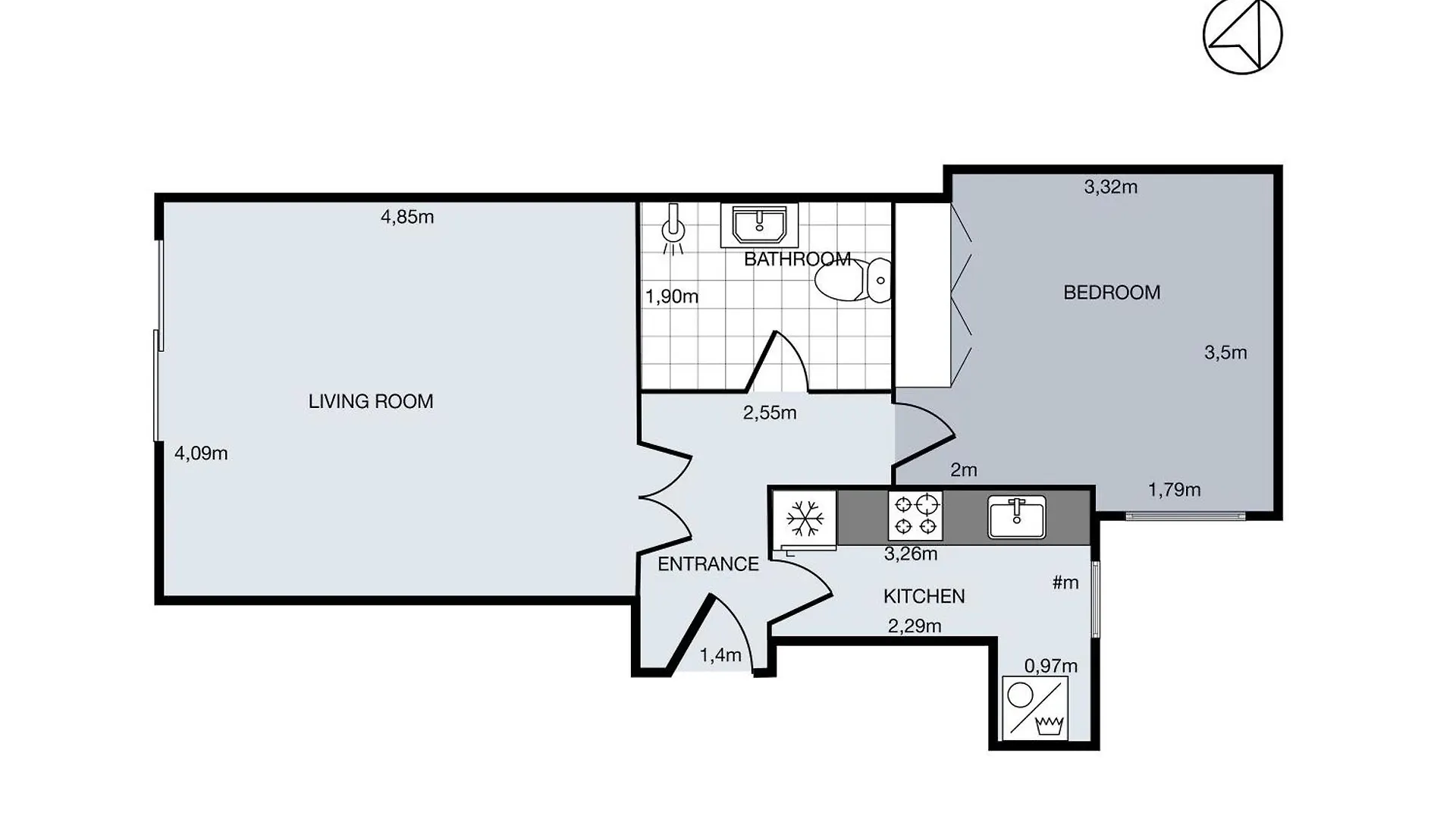 Sanders Uptown - Cute One-Bedroom Apartment Near City Center 马拉加